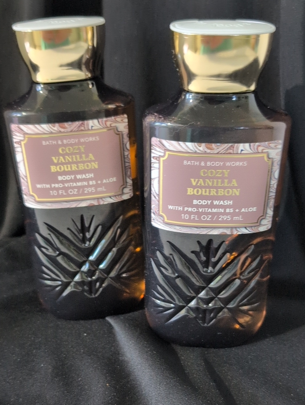 Bath & Body Works Cozy Vanilla Bourbon Body Wash -set Of 2! OG '23